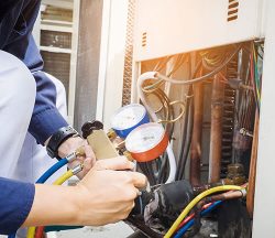 Repairing damages to ac and furnace